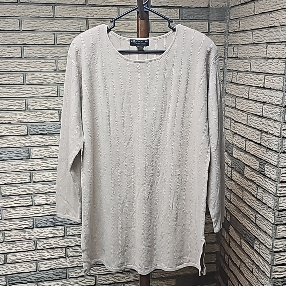 Metropolitan NY Sweater SOFT SzXL Tan